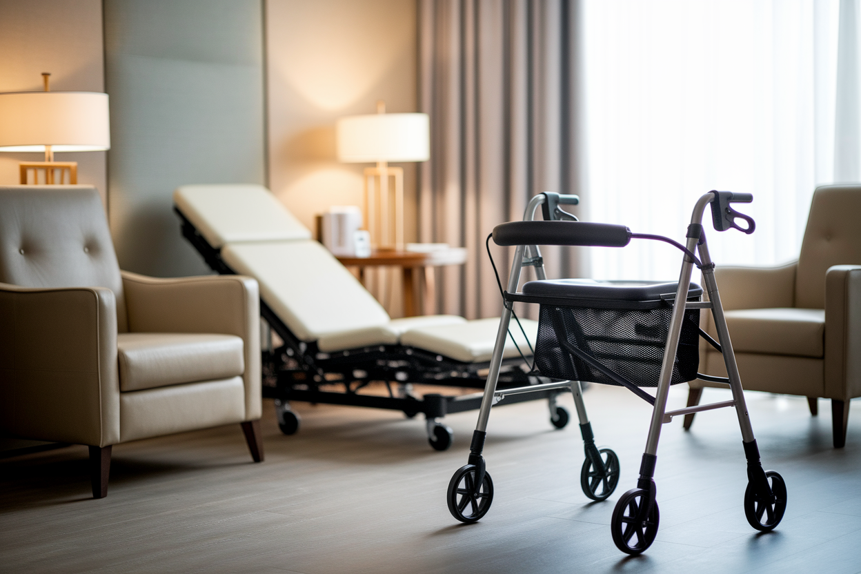 Matériel médical adapté : quels équipements privilégier en résidence seniors